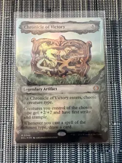 Chronicle of Victory (Showcase) Lorwyn Eclipsed - Foil - NM - PACK FRESH - MTG - Image 1