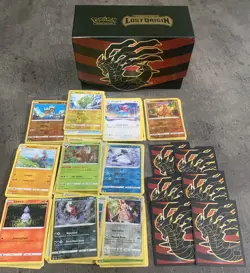 Lost Origin Pokemon Card Lot Of 240+ with Holo/Reverse/Common - Box Included NM - Image 1