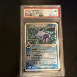 2006 Pokemon EX Dragon Frontiers: Latios ex (Delta Species) #96 PSA 6 - Mint - Image 1