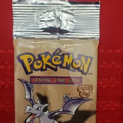 Pokemon TCG Fossil Booster Pack Wizards of the Coast Aerodactyl English - Image 1