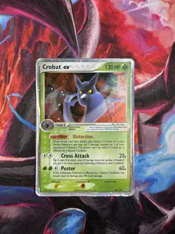 Crobat EX Deoxys 96/107 Holo Rare Excellent Condition Pokemon TCG 2005 - Image 1