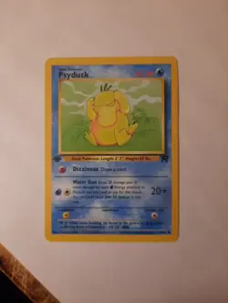 Psyduck 65/82 1st Edition Team Rocket Non-Holo Pokemon Card - Image 1