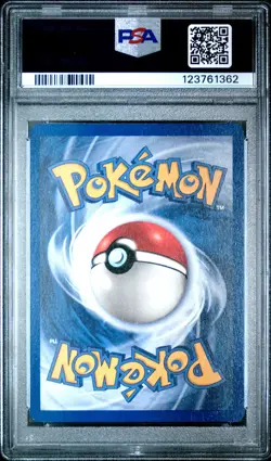 1999 POKEMON FOSSIL 1ST EDITION #47 GEODUDE PSA 8 - Image 2