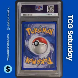 2002 POKEMON EXPEDITION SET #51 MACHAMP REVERSE HOLO PSA 9 - Image 2