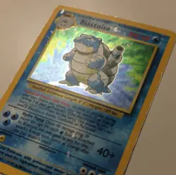Pokemon Blastoise Holo Rare Base Set 2/102 100HP Wizards 1999 English Card - Image 4