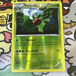Roserade 9/106 Reverse Holo Flashfire Uncommon LP Pokemon TCG - Image 1