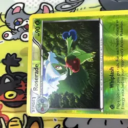 Roserade 9/106 Reverse Holo Flashfire Uncommon LP Pokemon TCG - Image 4