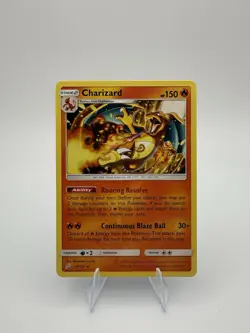 2019 Pokemon Sun & Moon Team Up Charizard 14/181 - Pack Fresh - Image 1