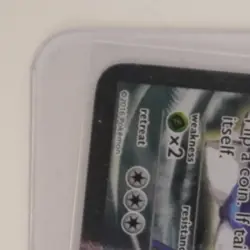 2017 POKEMON XY PROMO #XY122 BLASTOISE EX FULL ART - Image 3