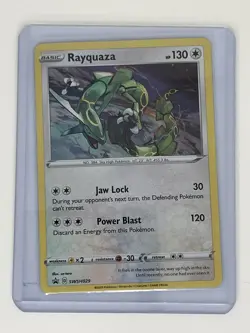 2019-2023 Pokemon Gaming Sword & Shield Black Star Promos Rayquaza #SWSH029 - Image 1