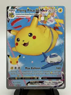 Flying Pikachu Vmax 007/025 Pokemon World Championships Celebrations Variant A - Image 1