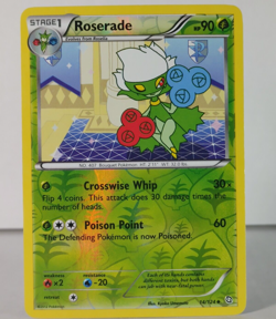 Roserade - BW Dragons Exalted - 14/124 - Pokemon TCG - Reverse Holo - Uncommon - Image 1