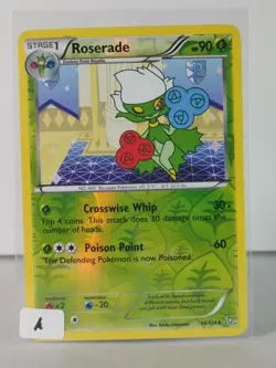Roserade - BW Dragons Exalted - 14/124 - Pokemon TCG - Reverse Holo - Uncommon - Image 2