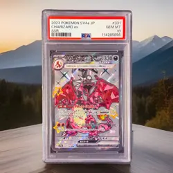 Pokemon Charizard ex Shiny Treasure Ex SSR 331/190 Holo Japanese PSA 10 GEM - Image 1