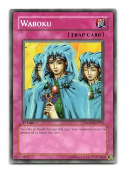Waboku - SDZW-EN036 1st Edition - YuGiOh-LP - Image 1