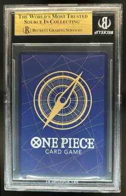 2025 One Piece Bandai Card Games Fest 25-26 Monkey D Luffy Rare OP07-073 BGS 10 - Image 2
