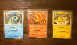 Pokemon Flareon Vaporeon Jolteon SVP 167 168 169 Prismatic Evolutions Promo Card - Image 1