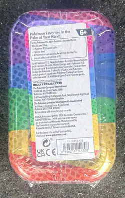 Pokemon TCG Mega Evolution ASCENDED HEROES Mini Tin 2 Packs Stickers & Art Card - Image 2