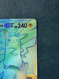 Pokemon Pikachu & Zekrom GX Team Up Card 184/181 Secret Rare SM Rainbow NM - Image 3