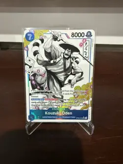 One Piece Card Game-Kouzuki Oden St22-005 Sr Alt Art English Mint - Image 1