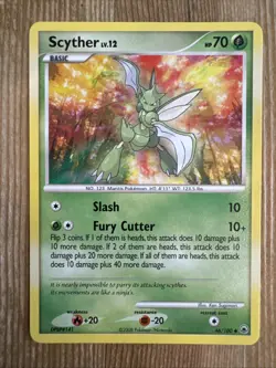 Scyther 46/100 Diamond & Pearl Majestic Dawn Pokemon Card NM - Image 1