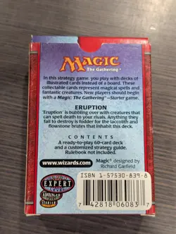 Nemesis Eruption Complete Deck Magic the Gathering MTG Vintage 2000 Nice! - Image 2