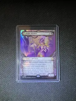 MTG - TWILIGHT DIVINER FOIL 315 - BORDERLESS Lorwyn Eclipsed NM/M - Image 1