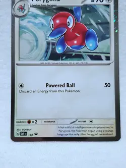 Porygon2 138 SVP Black Star Promo Rare Holo Pokemon TCG - Image 2