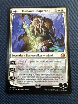 MTG Ajani, Outland Chaperone - Lorwyn Eclipsed (ECL) NM - Image 1