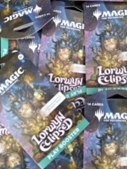Magic The Gathering Lorwyn Eclipsed Sleeved Booster Packs 40x Factory Sealed - Image 1