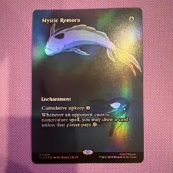 Mystic Remora (Borderless) Foil - TLE #16 Mythic - Avatar The Last Airbender NM - Image 1