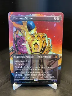 The Soul Stone (Borderless) Marvel's Spider-Man Foil - Image 1