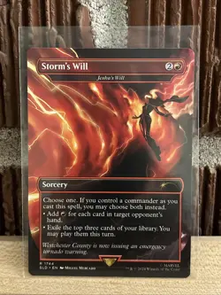 Storm's Will - Jeska's Will (1744) MTG - Secret Lair Drop Marvel SLD - NM - Image 1