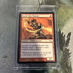 MTG Krark-Clan Shaman (Pack Fresh Minty) Mirrodin (MRD) #98 Magic the Gathering - Image 3