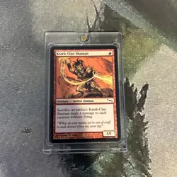 MTG Krark-Clan Shaman (Pack Fresh Minty) Mirrodin (MRD) #98 Magic the Gathering - Image 4