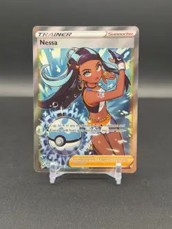 Nessa TG27/TG30 Swsh11: Lost Origin Trainer Gallery Holo Pokemon Sword Shield - Image 1