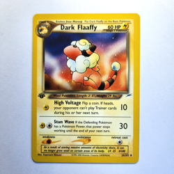 Dark Flaaffy 34/105 Pokemon TCG 1st Edition Neo Destiny NM Vintage 2002 Card - Image 2