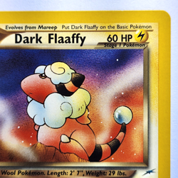 Dark Flaaffy 34/105 Pokemon TCG 1st Edition Neo Destiny NM Vintage 2002 Card - Image 4