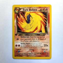 Dark Quilava 39/105 Pokemon TCG 1st Edition Neo Destiny NM Vintage 2002 Card - Image 2