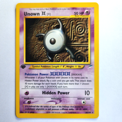 Unown [X] 30/105 Pokemon TCG 1st Edition Neo Destiny NM Vintage 2002 Card - Image 2