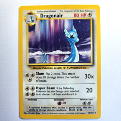 Dragonair 18/102 Pokemon TCG Base Set LP Vintage 1999 Card - Image 2