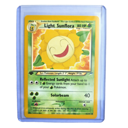 Light Sunflora 72/105 Pokemon TCG 1st Edition Neo Destiny NM Vintage 2002 Card - Image 1