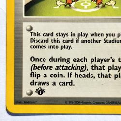 Lucky Stadium 100/105 Pokemon TCG 1st Edition Neo Destiny NM Vintage 2002 Card - Image 5