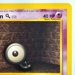 Unown [Q] 59/105 Pokemon TCG 1st Edition Neo Destiny NM Vintage 2002 Card - Image 4