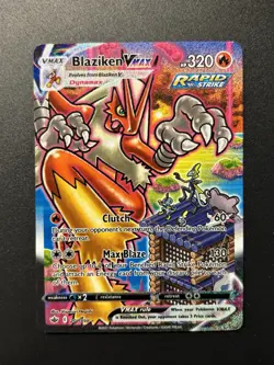 Blaziken VMAX (Alternate Art Secret) 201/198 Pokemon Chilling Reign NM - Image 1