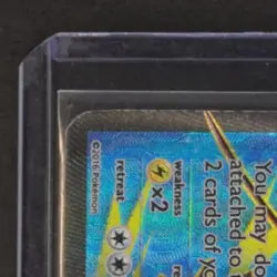 2016 POKEMON XY BREAKPOINT #27/122 M GYARADOS EX FULL ART - Image 3