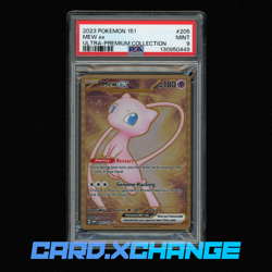 2023 Pokemon 151 Ultra-Premium Collection #205 Mew Ex PSA 9 - Image 1