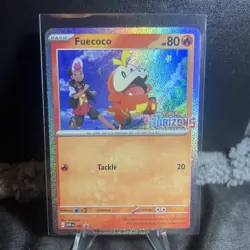 Fuecoco SVP 192 NM/M Black Star Promo Horizons Stamped Pokemon TCG - Image 1
