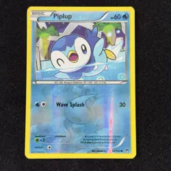 Piplup 36/162 Reverse Holo Common BREAKthrough Pokemon 2015 English - Image 1