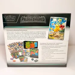 Pokemon Center Exclusive Paldea Evolved ETB Elite Trainer Box - Sealed with Case - Image 2